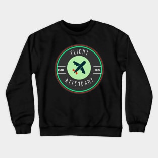 Flight Attendant Crewneck Sweatshirt